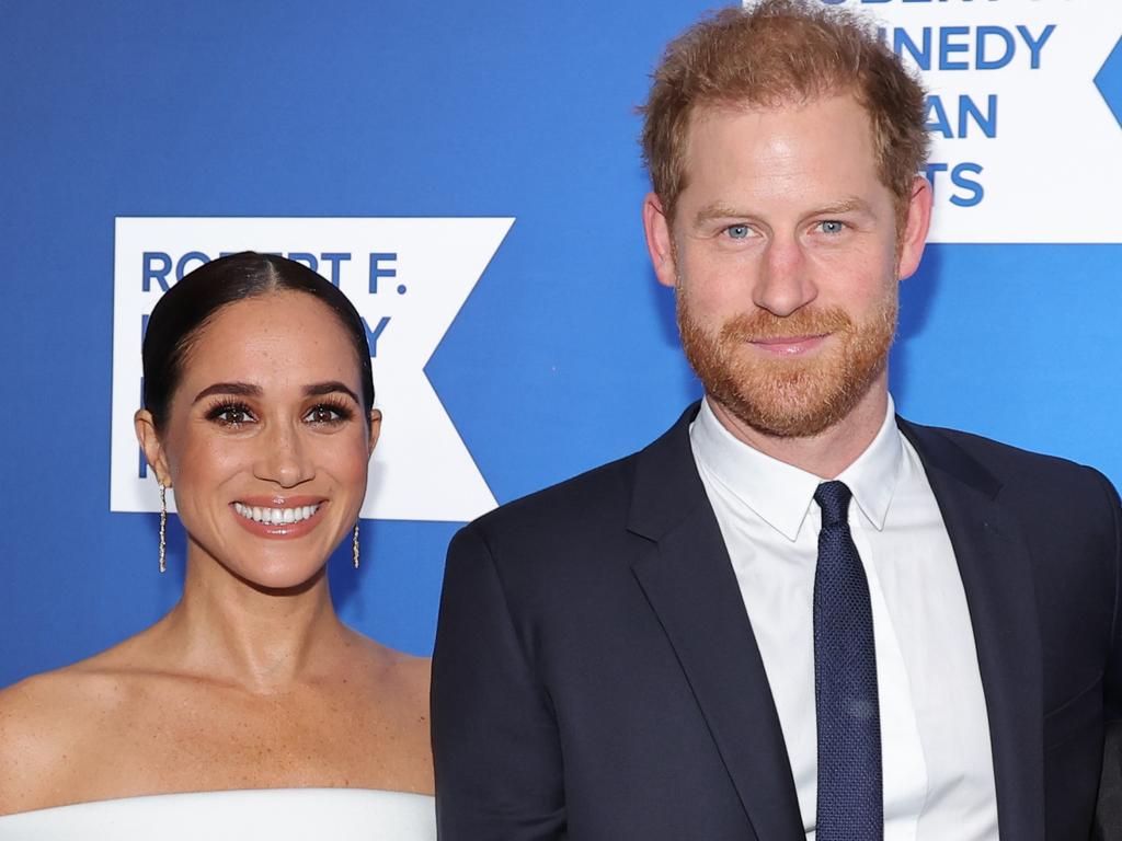 The Sussexes were last seen together at the 2022 Robert F. Kennedy Human Rights Ripple of Hope Gala in New York. Picture: Getty Images