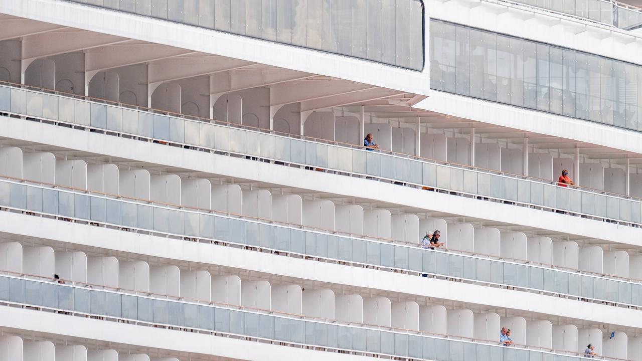 Passengers on-board the MSC Magnifica will not be able to disembark. Picture: Jake Nowakowski