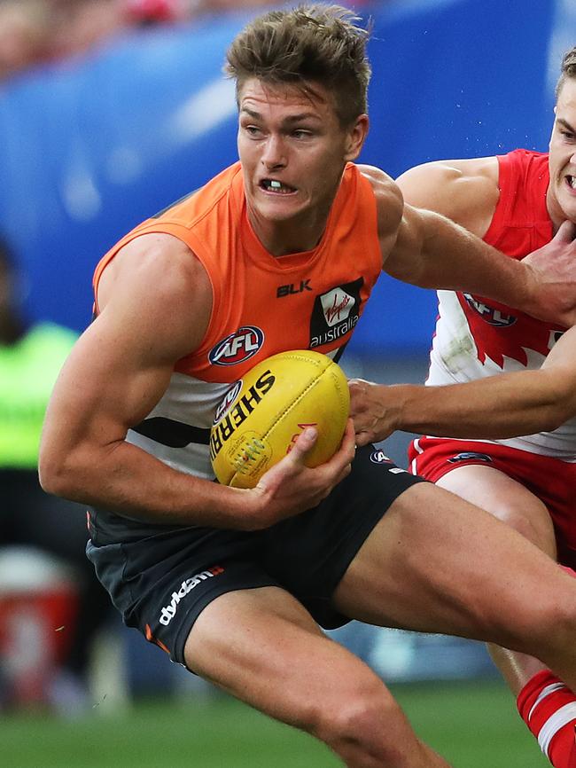 Kate Sheahan also trained with GWS’s Adam Tomlinson over the summer. Picture: Phil Hillyard