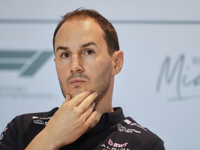 Oliver Oakes has quit as Alpine principal. Picture: Rebecca Blackwell/AP Photo