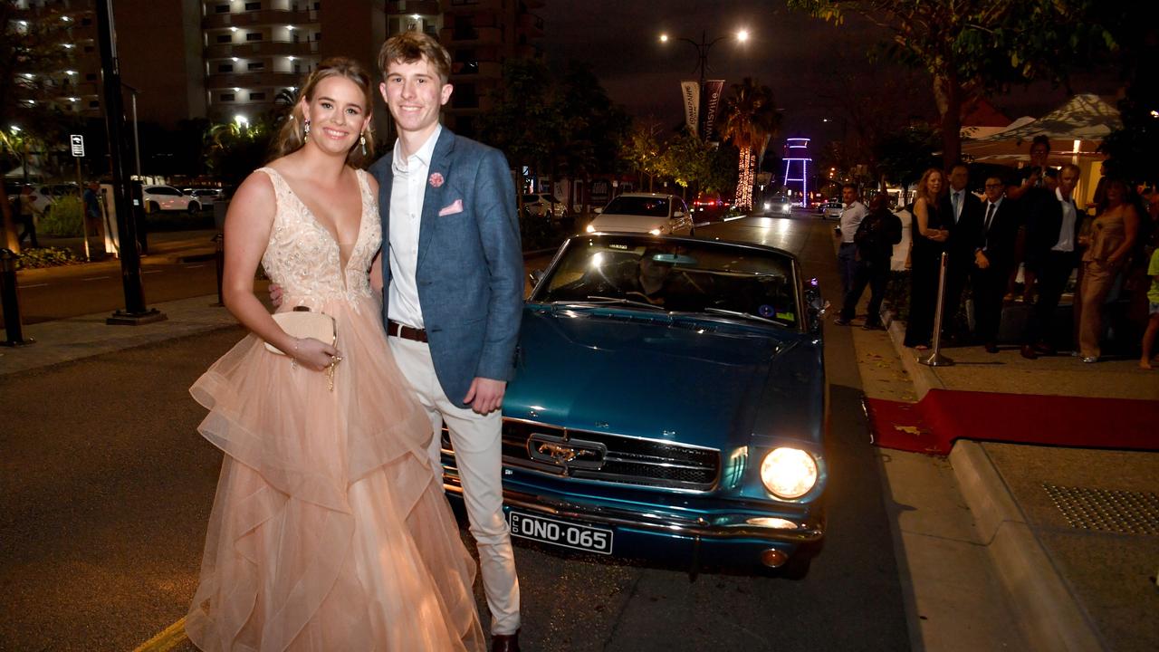 ANNANDALE CHRISTIAN COLLEGE school formal 2022 at Ridges Southbank. Ashley Burnett and Reese Elkin. Picture: Evan Morgan