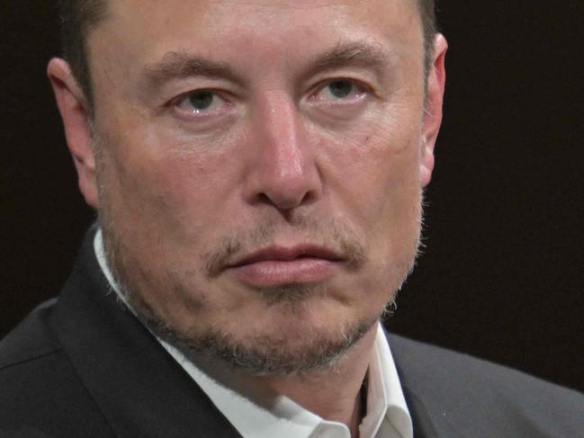 SpaceX, Twitter and electric car maker Tesla CEO Elon Musk looks on as he speaks during his visit at the Vivatech technology startups and innovation fair at the Porte de Versailles exhibition center in Paris, on June 16, 2023. (Photo by Alain JOCARD / AFP)