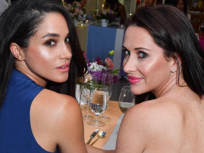 TORONTO, ON - MAY 31:  Actress Meghan Markle and Jessica Mulroney attend the Instagram Dinner held at the MARS Discovery District on May 31, 2016 in Toronto, Canada.  (Photo by George Pimentel/WireImage)