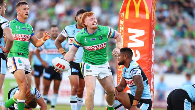 Horsburgh could force his way into the side later in the series if anyone suffers an injury or if the Maroons need a spark off the bench. Picture; Mark Nolan/Getty Images