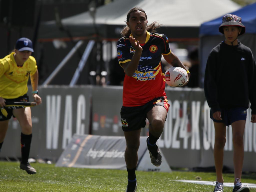 Koori Knockout Day 2 Mens Opens Blacktown Red Belly v Queanbeyan Picture Warren Gannon Photography