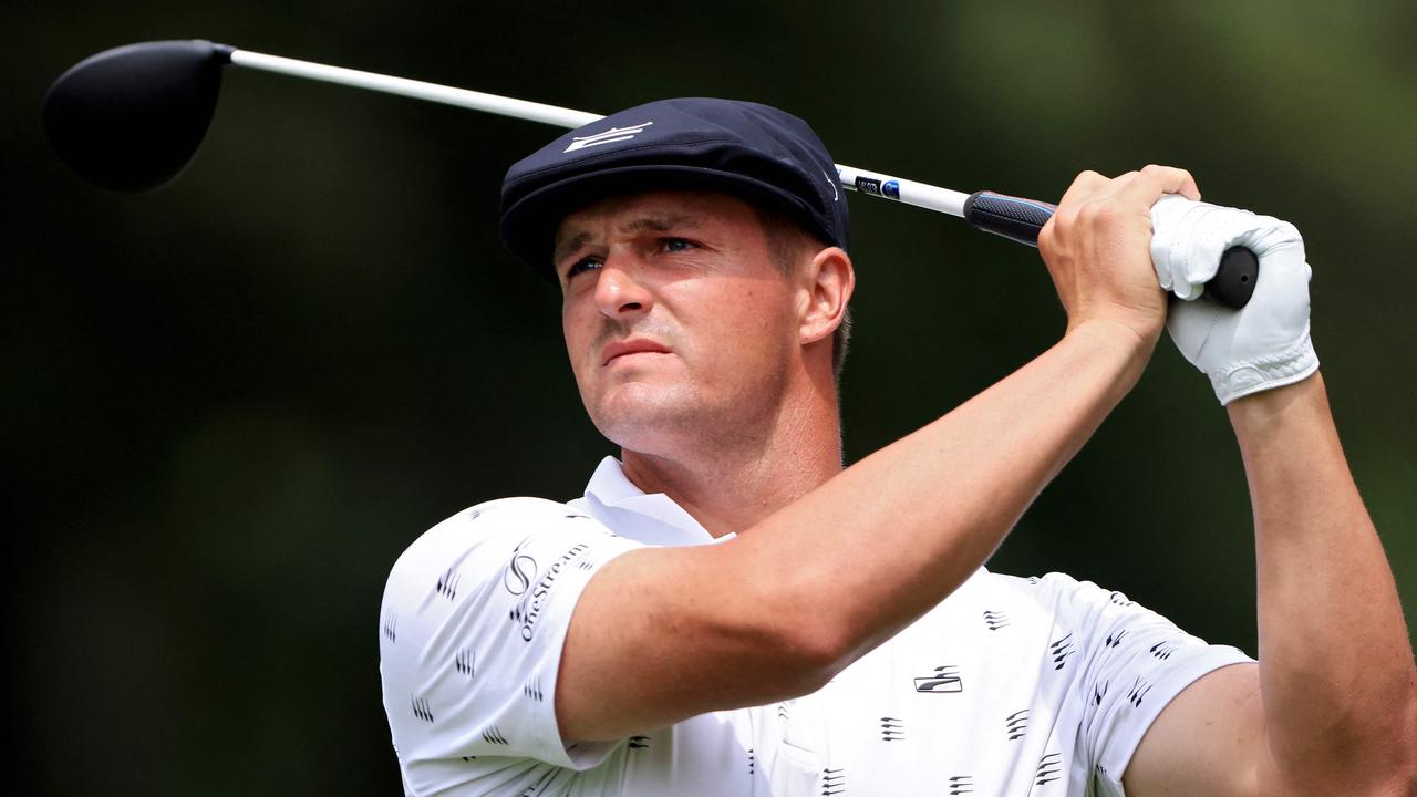 Bryson DeChambeau akan berhadapan dengan rivalnya yang tegang.  (Foto oleh SAM GREENWOOD / GETTY IMAGES AMERIKA UTARA / AFP)