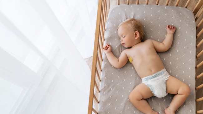 CuboAi Smart Temp is a medical-grade thermometer that checks a baby's temperature overnight. Source: Supplied.