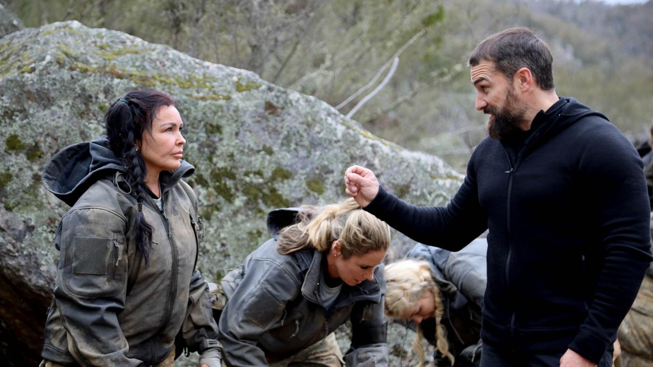 Ant Middleton with Schapelle Corby on SAS Australia.