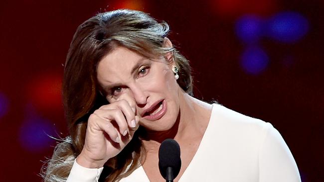 LOS ANGELES, CA - JULY 15: Honoree Caitlyn Jenner accepts the Arthur Ashe Courage Award onstage during The 2015 ESPYS at Microsoft Theater on July 15, 2015 in Los Angeles, California. (Photo by Kevin Winter/Getty Images)