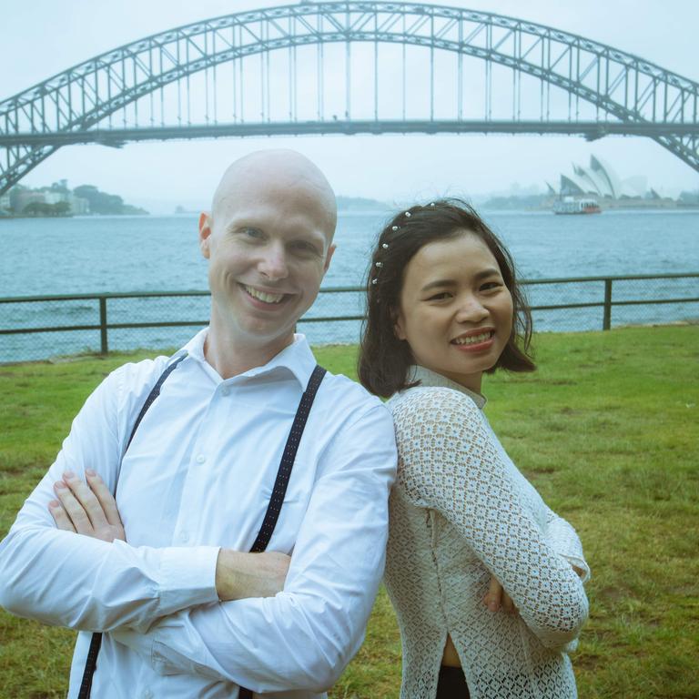 The couple from Sydney, currently live in Ho Chi Minh city in Vietnam.