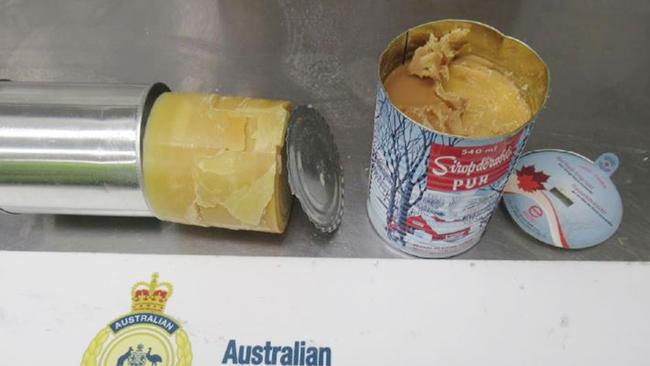 Two Vale Park women have been arrested and charged with drug offences after police discovered a clan lab, cash and 16 litres of fantasy after intercepting parcels from Canada. Photos: Supplied by Australian Border Force.