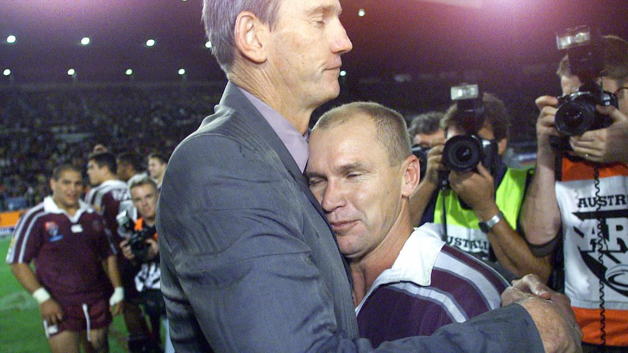 Wayne Bennett famously brought Allan Langer home from England for the 2001 Origin decider. Picture: Brett Faulkner