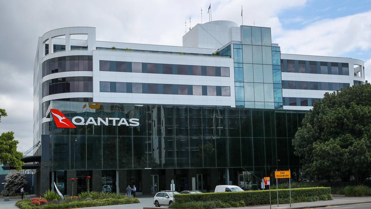 Qantas HQ in Mascot. Picture: Justin Lloyd