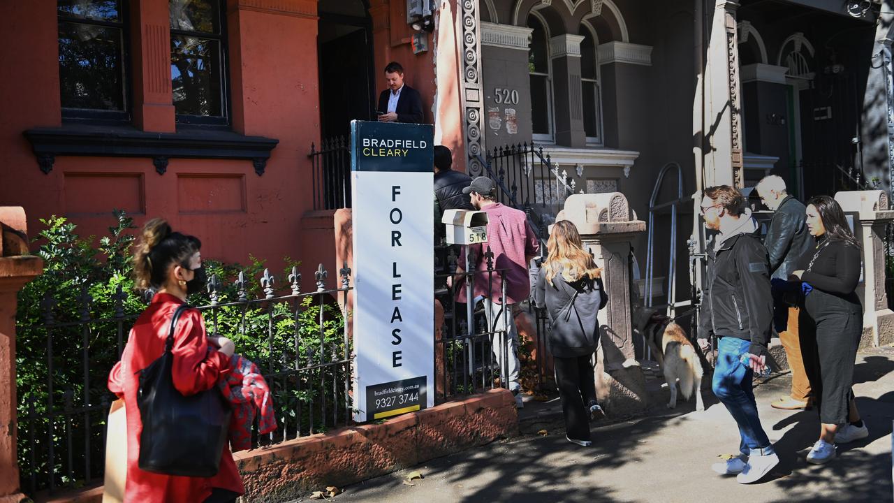 Applicants have resorted to ‘bidding’ up higher rents. Picture: Nicholas Eagar/NCA NewsWire