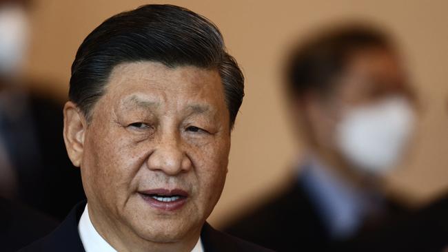 Chinese President Xi Jinping. Picture: AFP