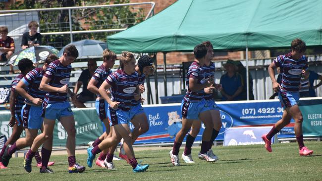 The CQ Capras under-17 boys earlier in the season.