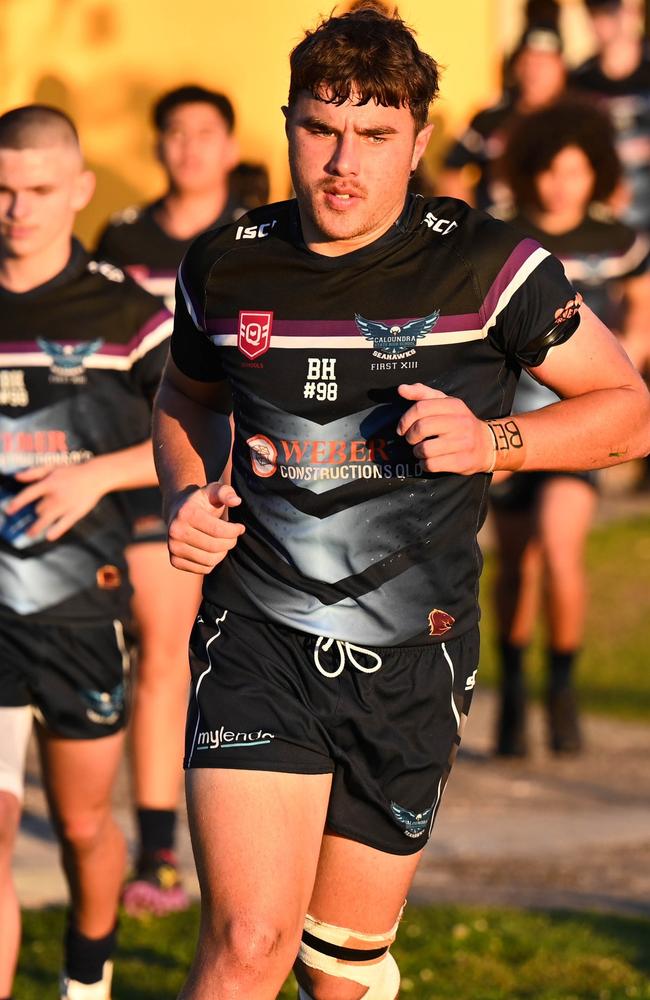 Caloundra SHS rugby league talent Zac Garton. Picture: Kylie McLellan