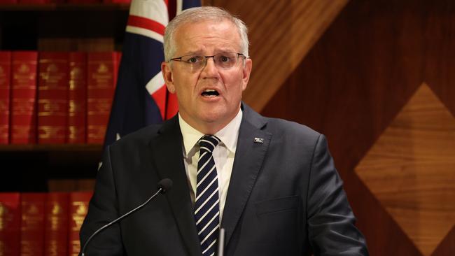 Prime Minister Scott Morrison. Picture: Jason Edwards