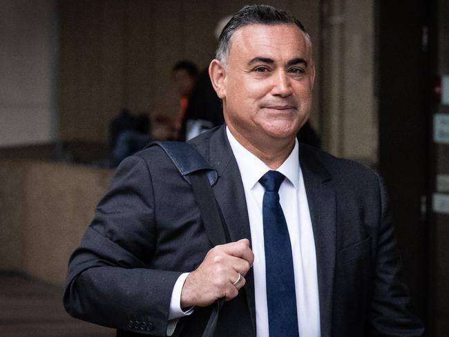 Former deputy premier John Barilaro would have been moving to New York without his partner. Picture: NCA NewsWire / James Gourley