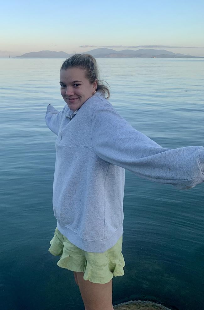 Magnetic Island resident Melia Hinks is battling acute Osteosarcoma cancer.