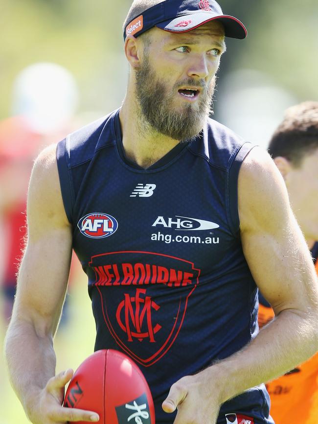 Max Gawn is looking super fit entering 2018.