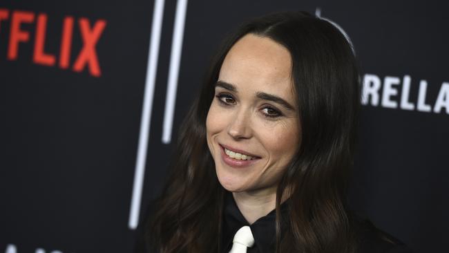 Ellen Page blamed Trump and Vice-President Mike Pence for the assault. Picture: Jordan Strauss/Invision/AP