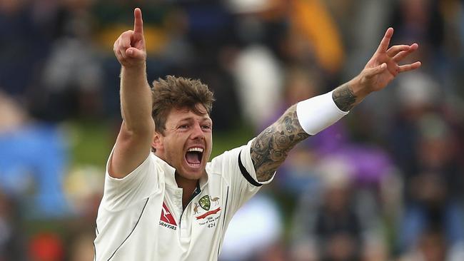 James Pattinson last played Test cricket for Australia against New Zealand in 2016. Picture: Getty Images