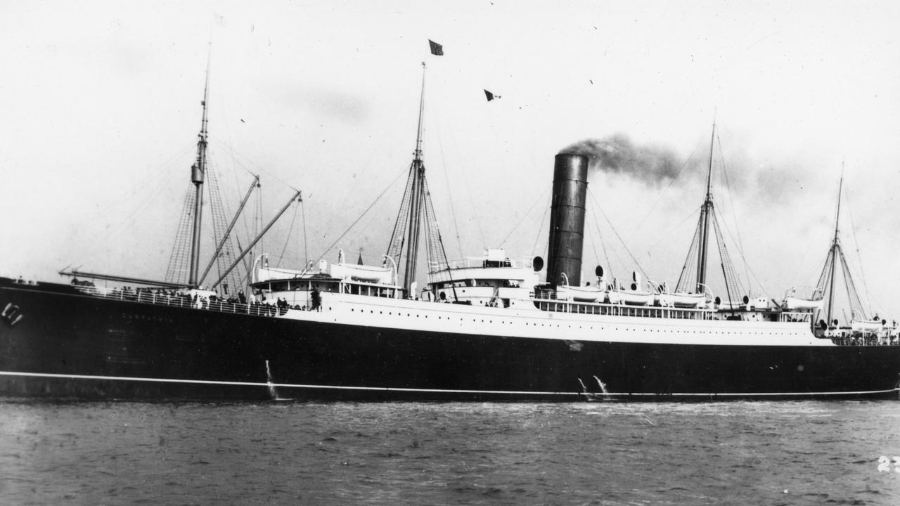 RMS Carpathia, famed for rescuing passengers from the Titanic.