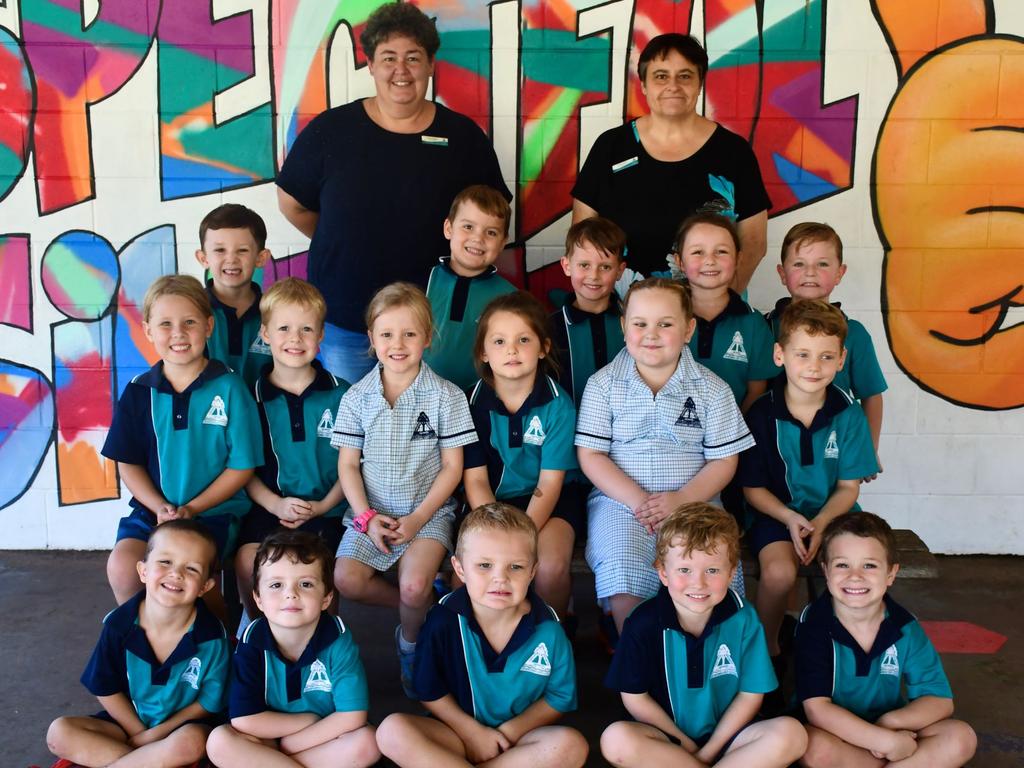 Taranganba State Primary School Class Prep JL:Front Row: Izayah Alex Lachlan Nate JacobSecond Row: Elkie Lucas Phoebe Ella Hollie WyattBack Row: Noah Austin Oscar Charlotte WilliamMiss Louise and Mrs Lewis