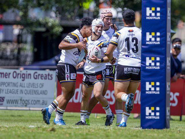 Auswide Bank Mal Meninga Cup, Magpies vs WM Seagulls at Davies Park, Brisbane.  Magpies #6 Jye Gray .  Picture: Jerad Williams