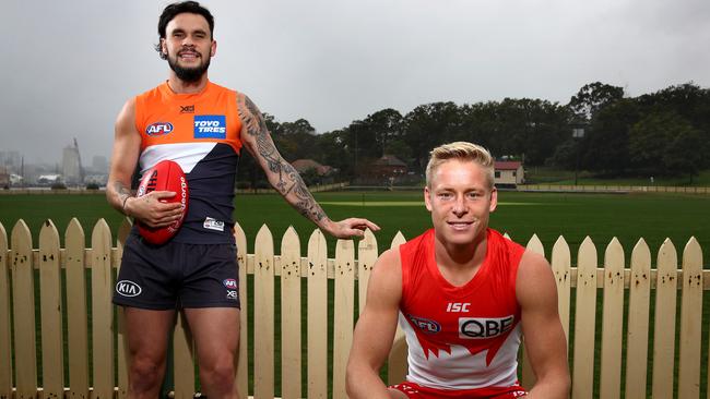 Heeney and GWS’ Zac Williams are former league players making their name in the AFL.