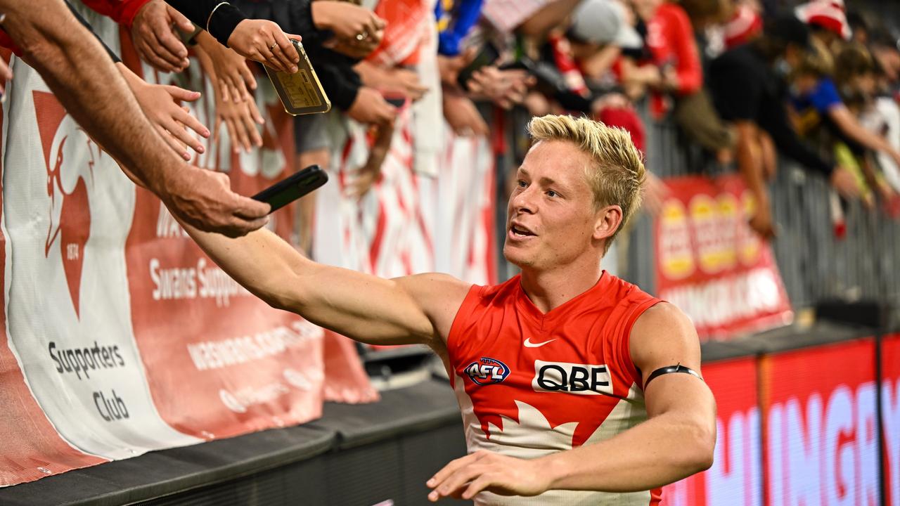 Isaac Heeney will be important again in whether the Swans can maintain their good start to the season. Picture: Getty Images