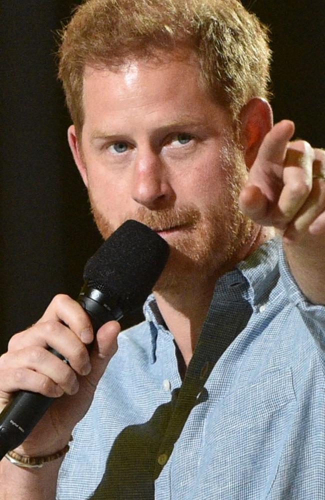 Prince Harry sat down with Dax Shepard for the candid interview. Picture: Valerie Macon/AFP