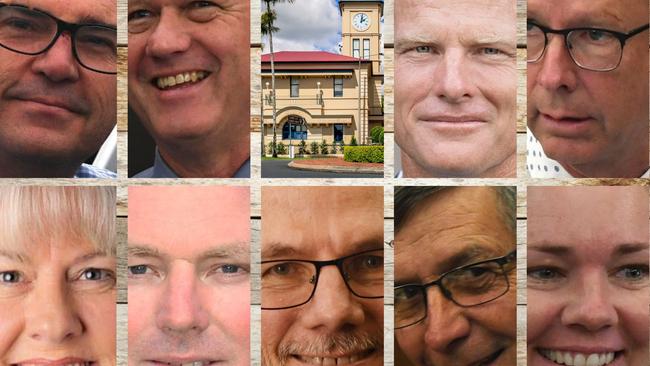 Gympie Regional Councillors (clockwise from left) Bruce Devereaux, Warren Polley, Town Hall, Mayor Glen Hartwig, Bob Fredman, Jess Milne, Deputy Mayor Hilary Smerdon, Dan Stewart, Shane Waldock and Dolly Jensen were faced with a number of challenges in 2022, and we want to hear your thoughts on how they performed.