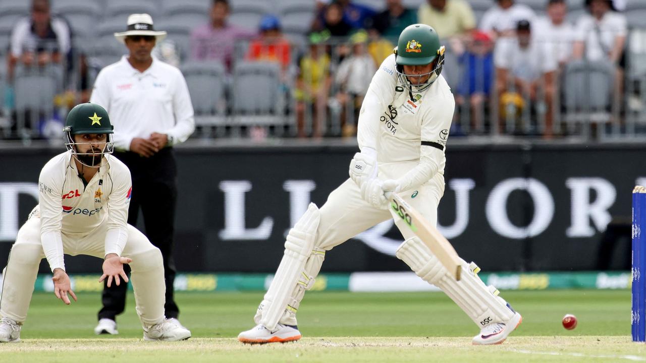 Khawaja had has a dominant year at the crease. (Photo by COLIN MURTY / AFP)