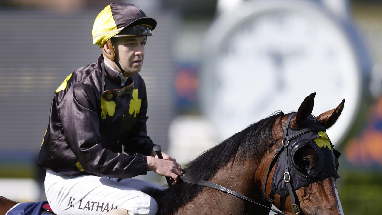 Keagan Latham partners the Superargo at Hawkesbury on Thursday. Picture: Getty Images