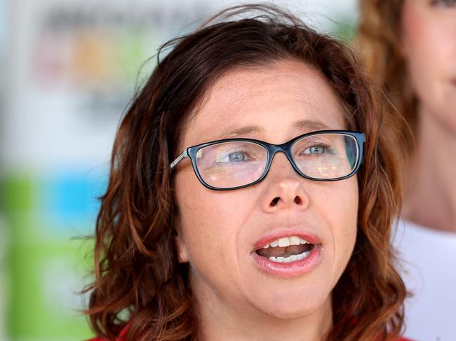 Labor’s early childhood spokeswoman Amanda Rishworth. Picture: AAP Image/Kelly Barnes