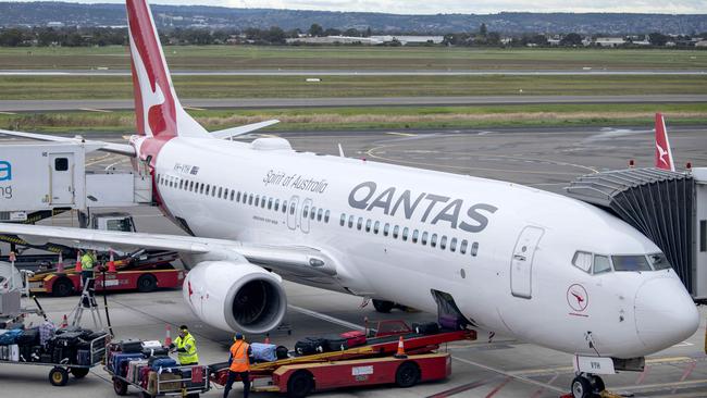 Qantas and the Transport Workers Union are back in the Federal Court, over compensation payments to outsourced ground handling workers. Picture: NCA NewsWire