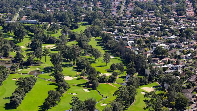 Clearance rates since the start of the June lockdown declined significantly in the regions of Sydney described by the state government ‘as local government areas of concern’. Above, part of western Sydney. Picture: NCA NewsWire / Gaye Gerard