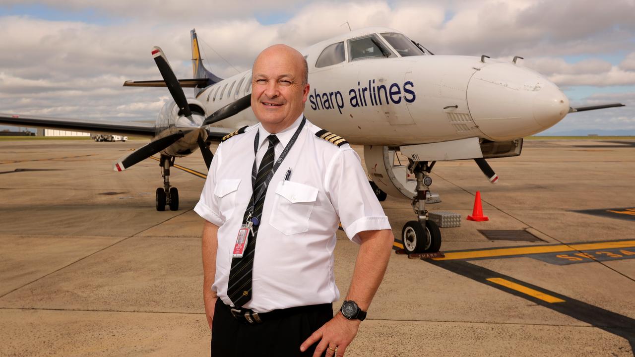 Sharp Airlines owner and chief pilot Malcolm Sharp believes government support for Rex has created an uneven playing field. Picture: Stuart McEvoy