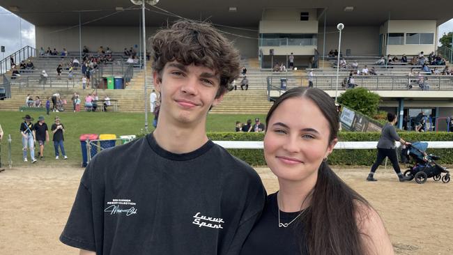 L-R: Jack Ward and Ava Smith at the Gympie Show 2025.