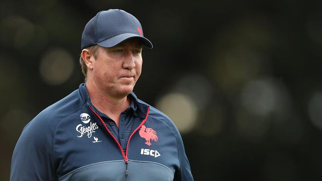 Roosters coach Trent Robinson wants the rule changed. Picture: Mark Metcalfe