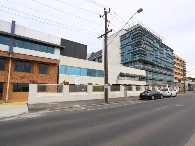 Beaut Blake threw a bag containing a loaded double-barrel shotgun, his bank card and phone into bushes near the Geelong hospital. Picture: Glenn Ferguson