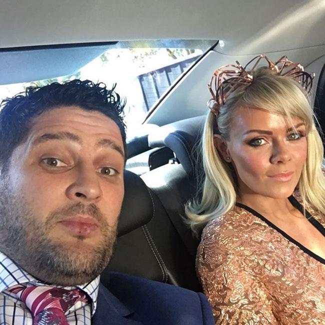 Oaks Day 2016 via social media ... Brendan and Alex Fevola. Picture: Instagram