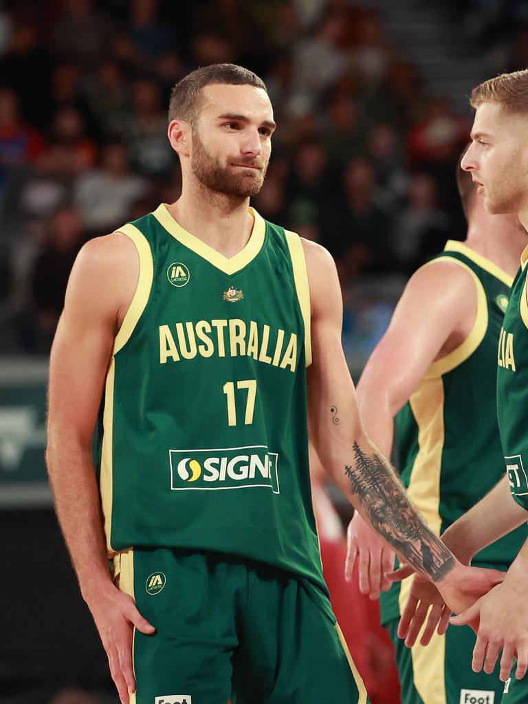 Jack McVeigh turned the game against China in a scorching hot run. Picture: Kelly Defina/Getty Images