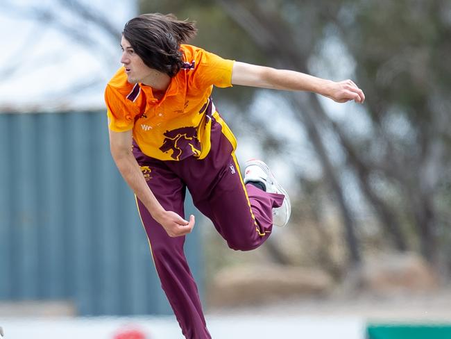 Fitzroy Doncaster's Sam Elliott during Round 1 of the Vic Super Slam. Picture: Arj Giese