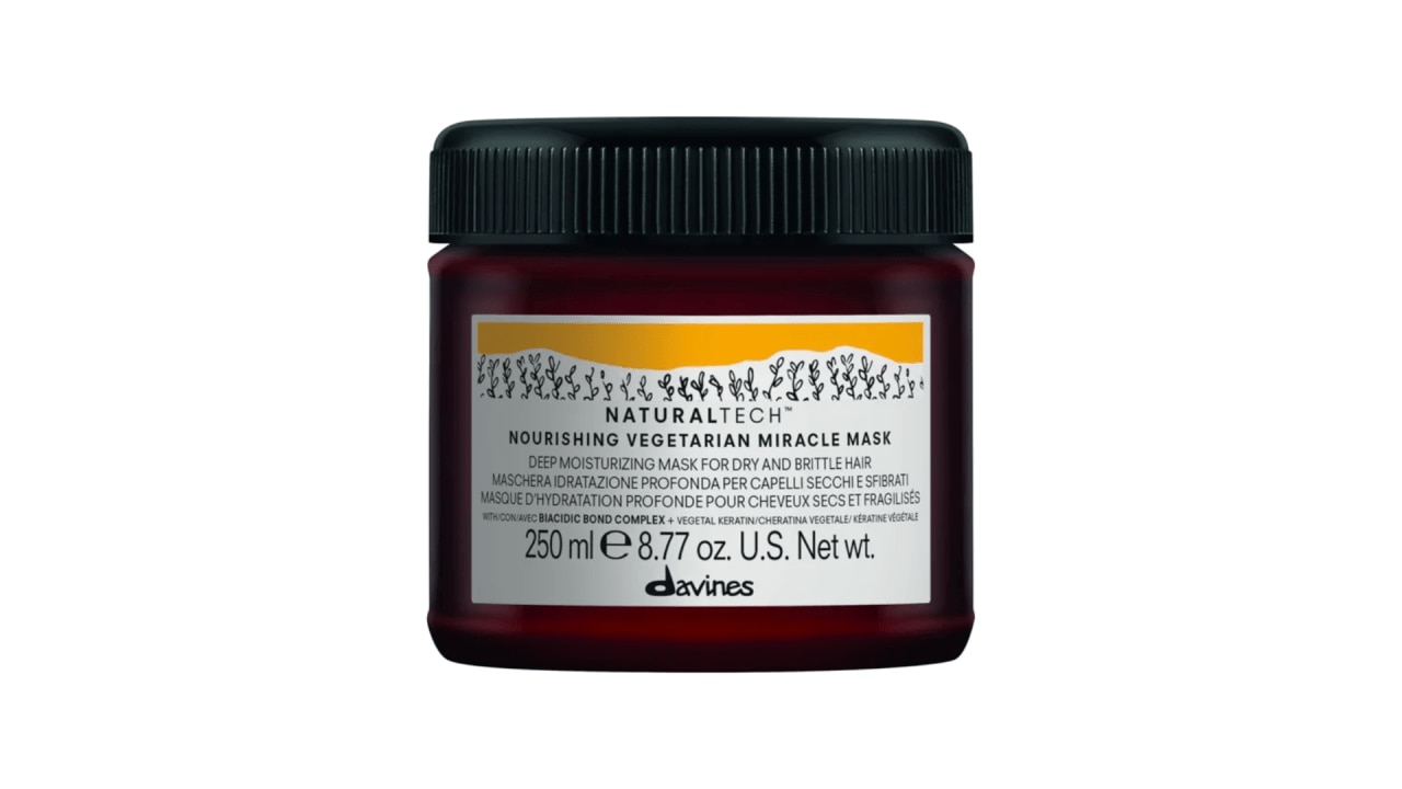 Davines NATURAL TECH Nourishing Vegetarian repair Miracle Mask, $57.95 from adorebeauty.com.au