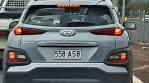 Two boys have been charged in connection with the theft of this Hyundai Kona alleged to have been stolen from a Cairns North unit on September 25. Picture: Queensland Police