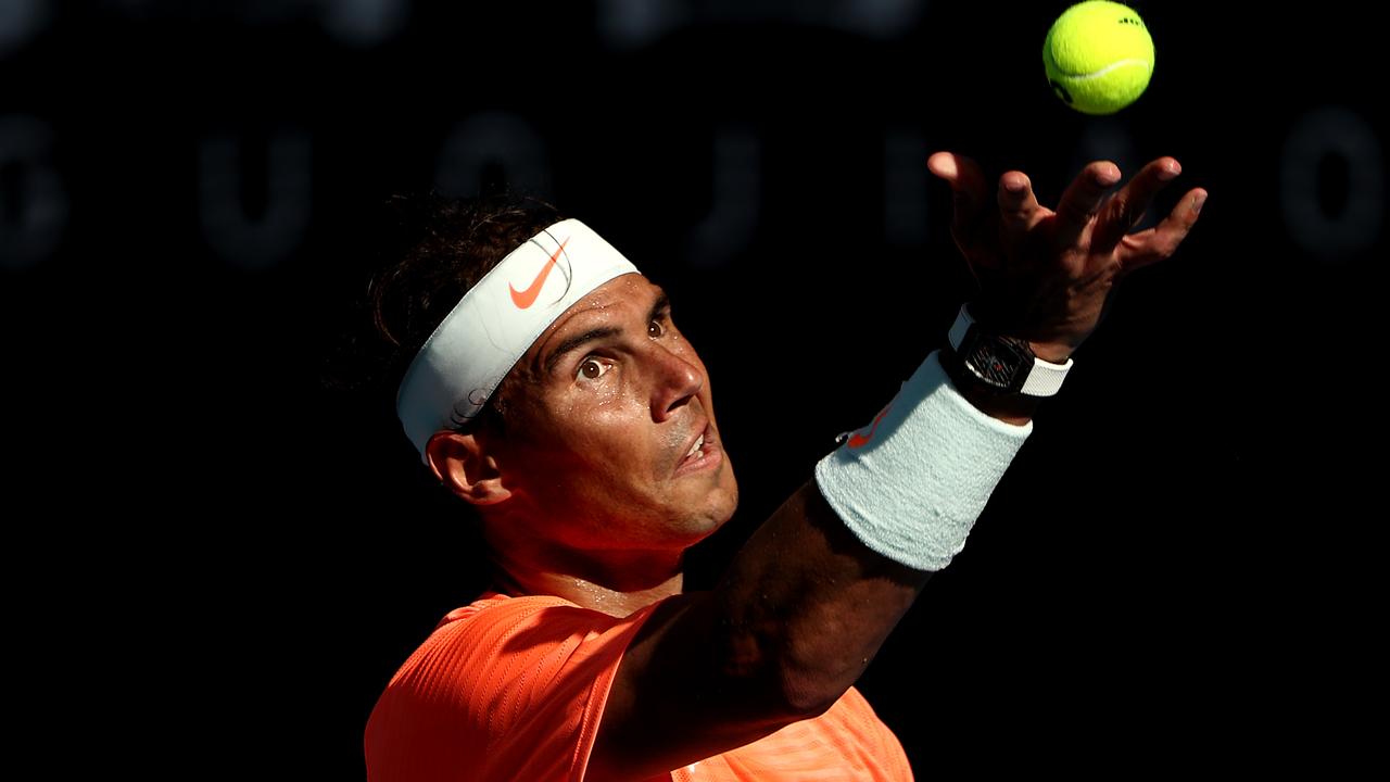 Melbourne tennis fans will get to watch Rafael Nadal up close ahead of the Australian Open. Picture: Getty Images