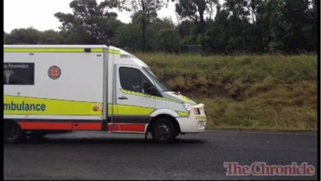 Five-car crash, warrego Highway